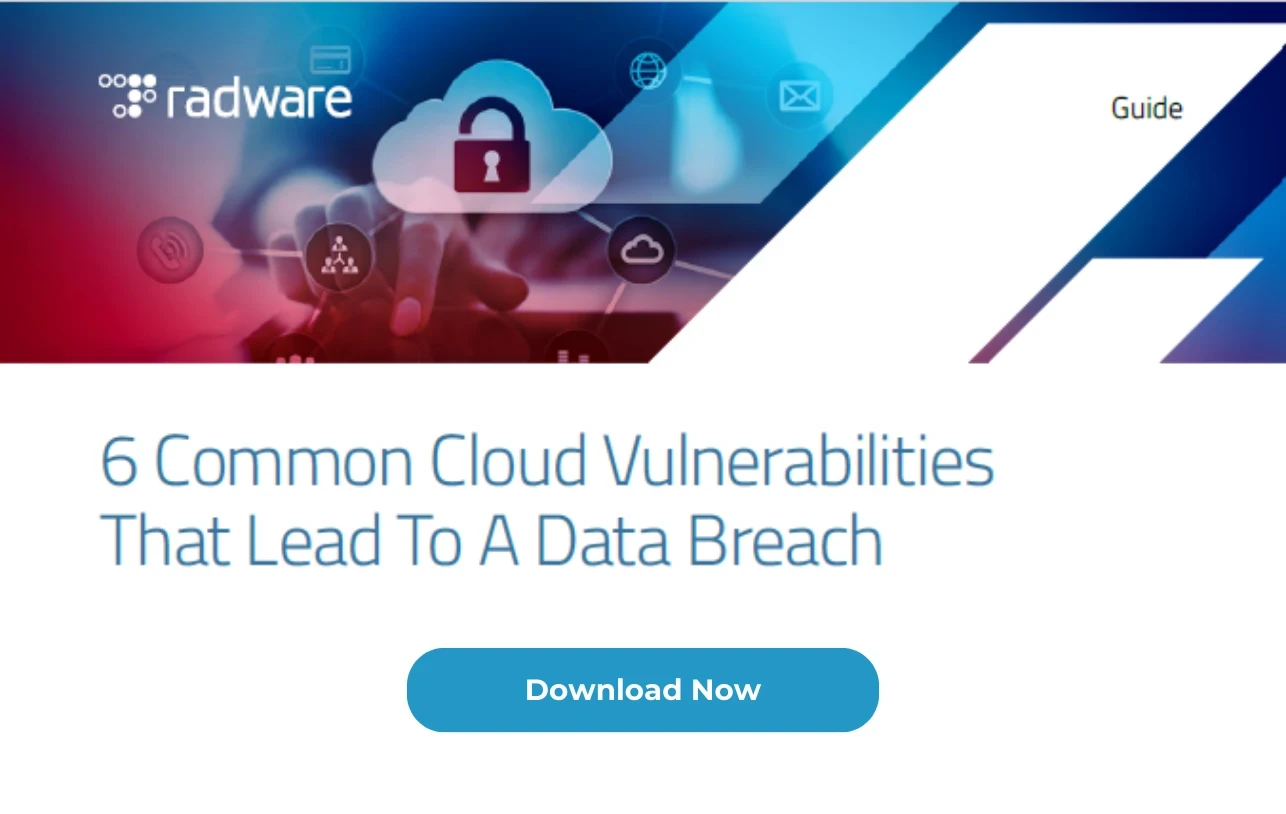 radware common cloud vulnerabilites