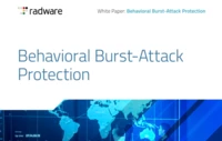 radware behavioral burst attack protection