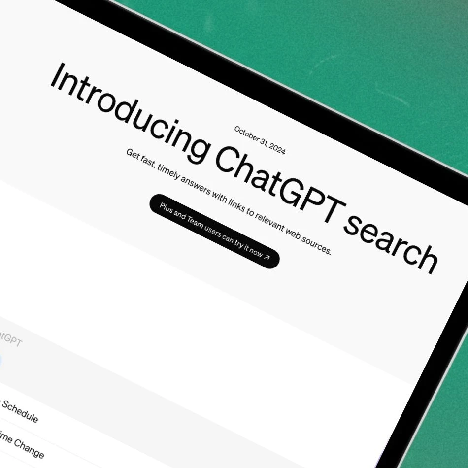 what is chatgpt search?
