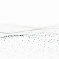 Abstract 3d rendering futuristic dots and lines