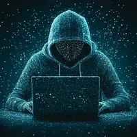 digital illustration of a hacker on a computer to depict gravy analytics, a data location broker has been hacked.