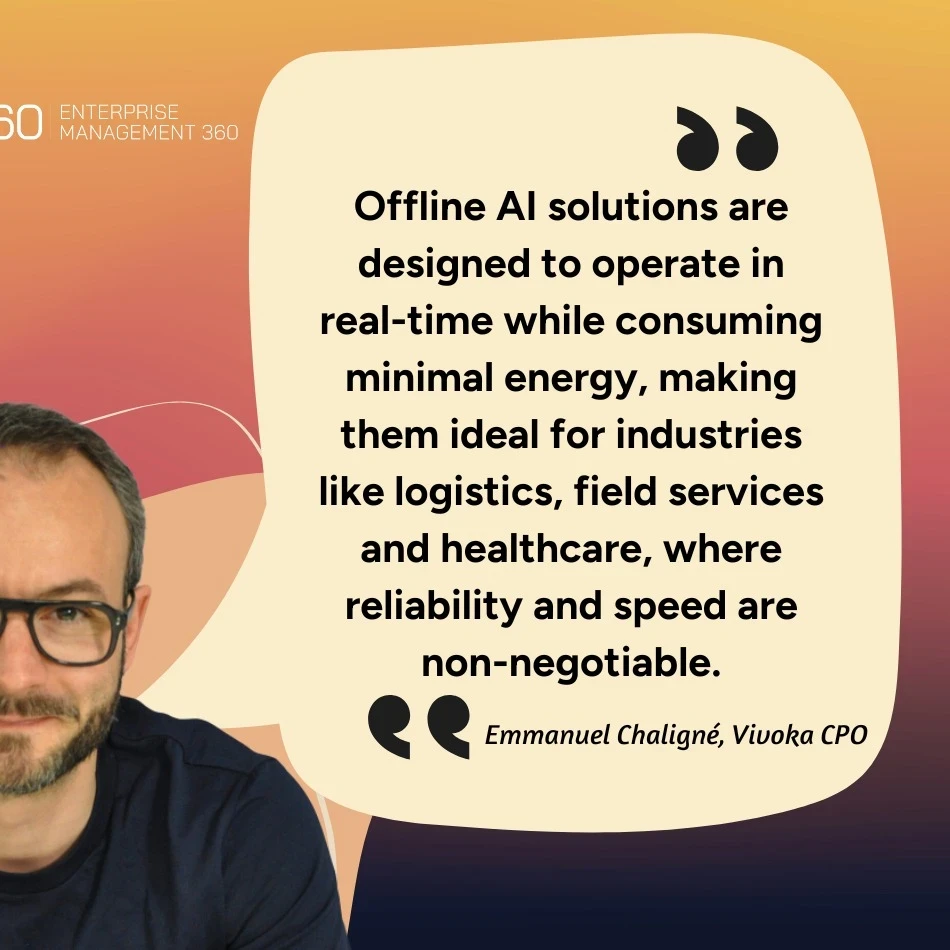 Emmanuel Chaligné, Chief Product Officer of Vivoka, on the potential of offline AI models for businesses