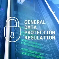 General data protection regulation GDPR title block