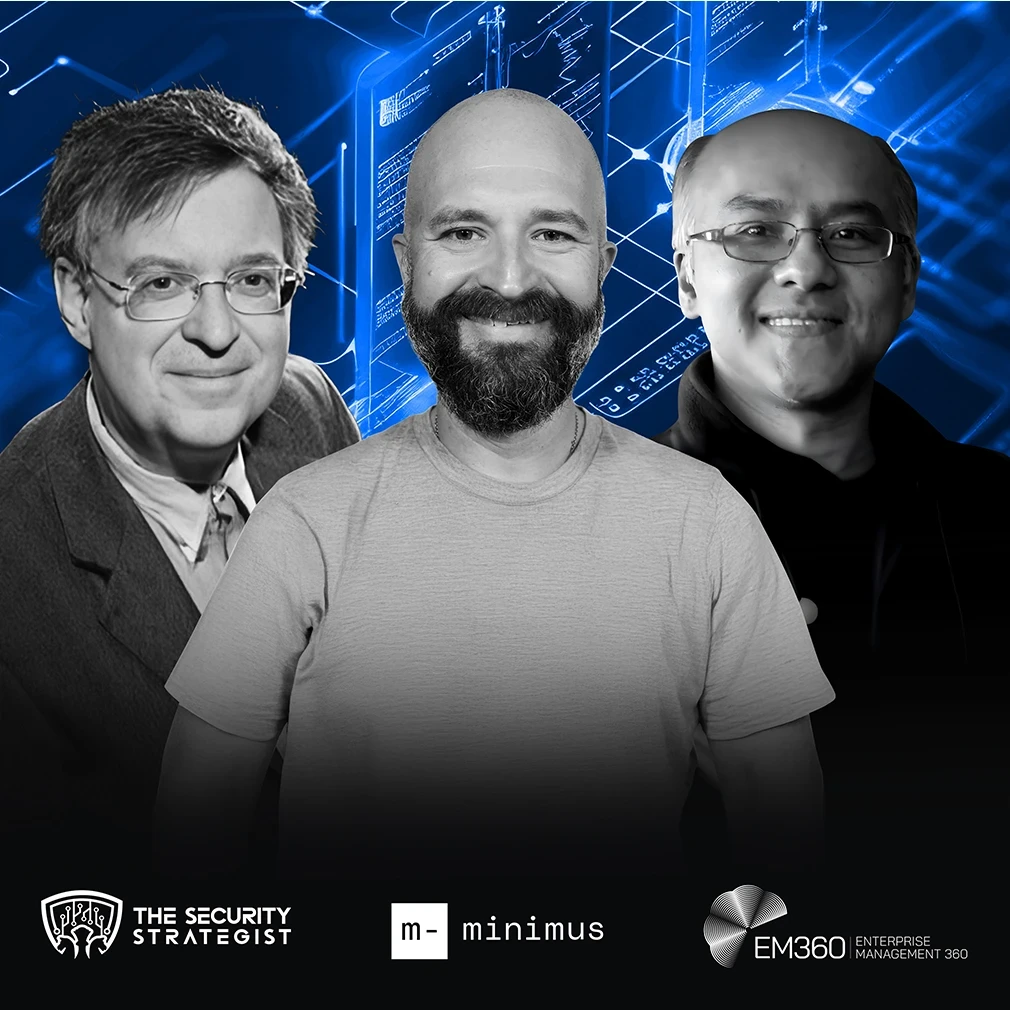 Richard Stiennon of IT-Harvest, John Morello of Minimus, and Murugiah Souppaya of NIST, discussing container security best practices from NIST SP 800-190.