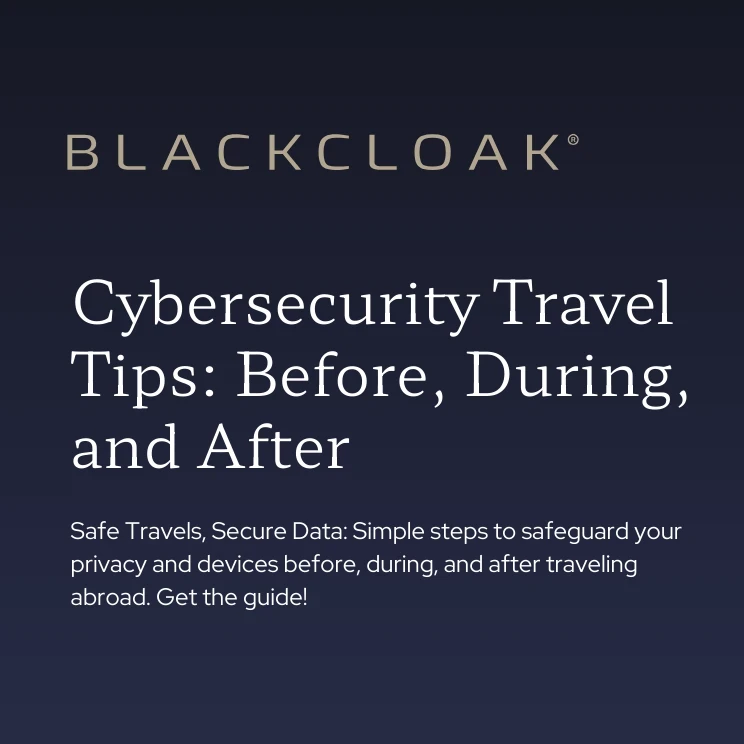 cybersecurity travel tips