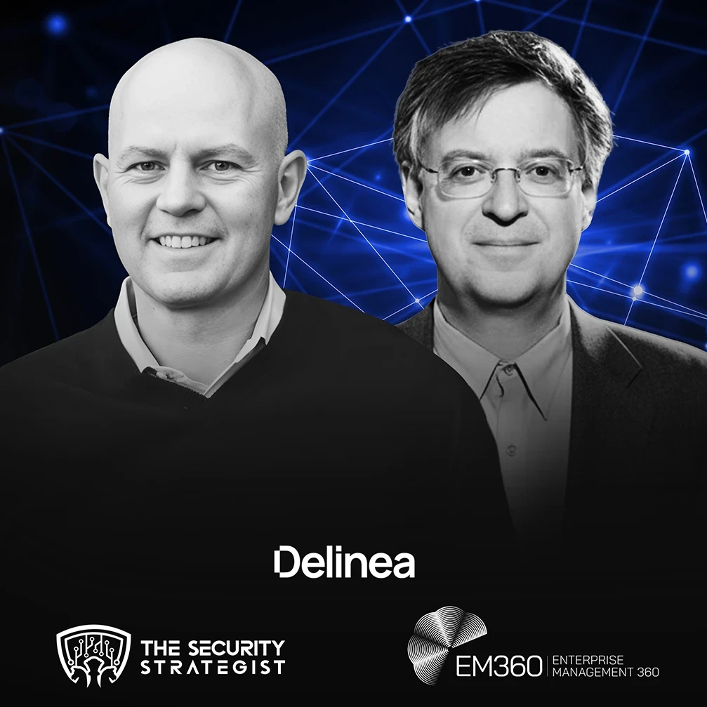Art Gilliland and Richard Stiennon discussing identity security, AI governance, and shadow AI on the Security Strategist Podcast.