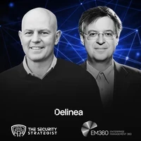 Art Gilliland and Richard Stiennon discussing identity security, AI governance, and shadow AI on the Security Strategist Podcast.