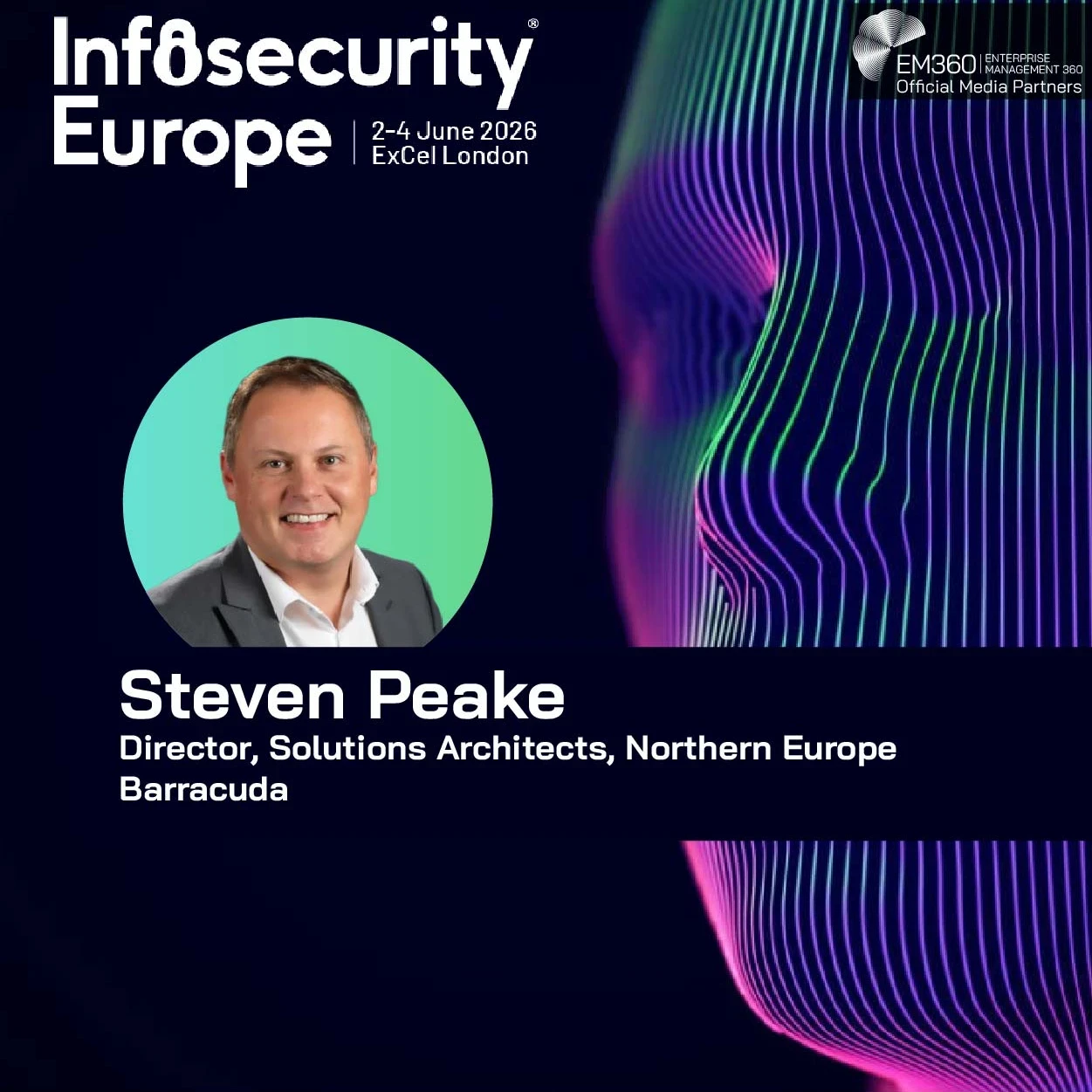 In this vox pop, Shubhangi Dua, Podcast Host and Tech Journalist at EM360Tech, interviews Steven Peake, Director, Solutions Architects, Northern Europe at Barracuda. Reflecting on Infosec Europe 2026, Peake shares his excitement about the opportunity to guide individuals who are seeking to simplify their security and close gaps in their current toolsets.