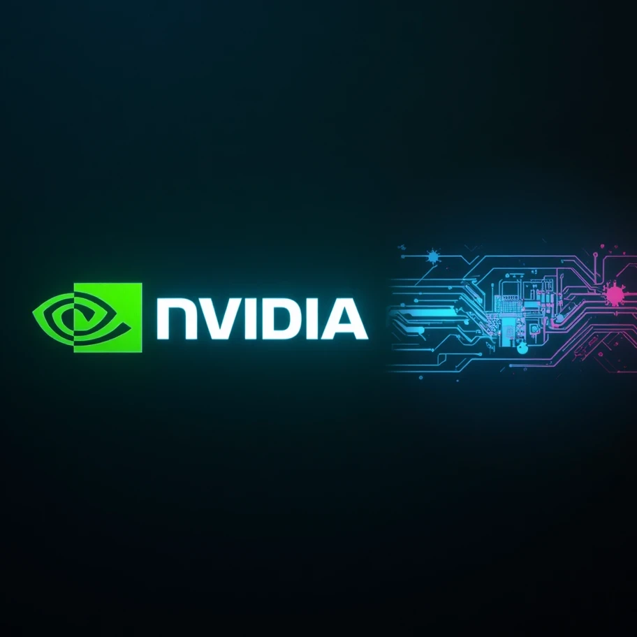 AI semiconductor chips displayed alongside Nvidia and Chinese technology branding, illustrating China's shift towards domestic AI chip production and reduced reliance on US suppliers.