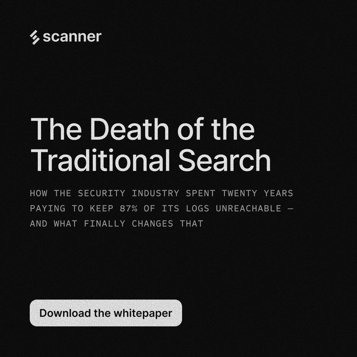 traditional search