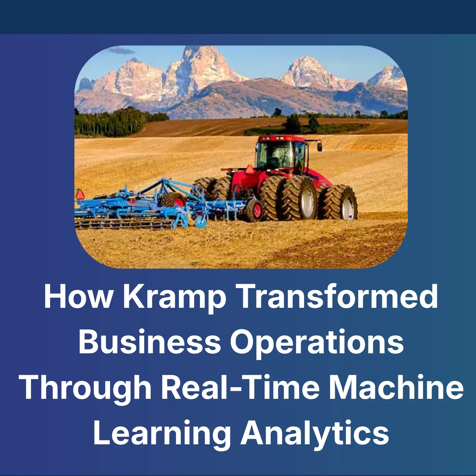 real-time machine learning