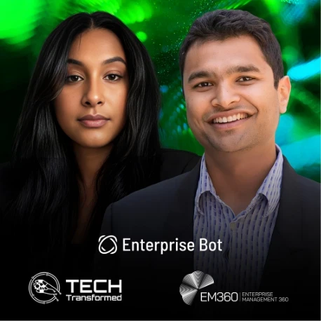 Pranay Jain, CEO and Co-founder of Enterprise Bot, discussing the future of agentic voice AI and customer experience.