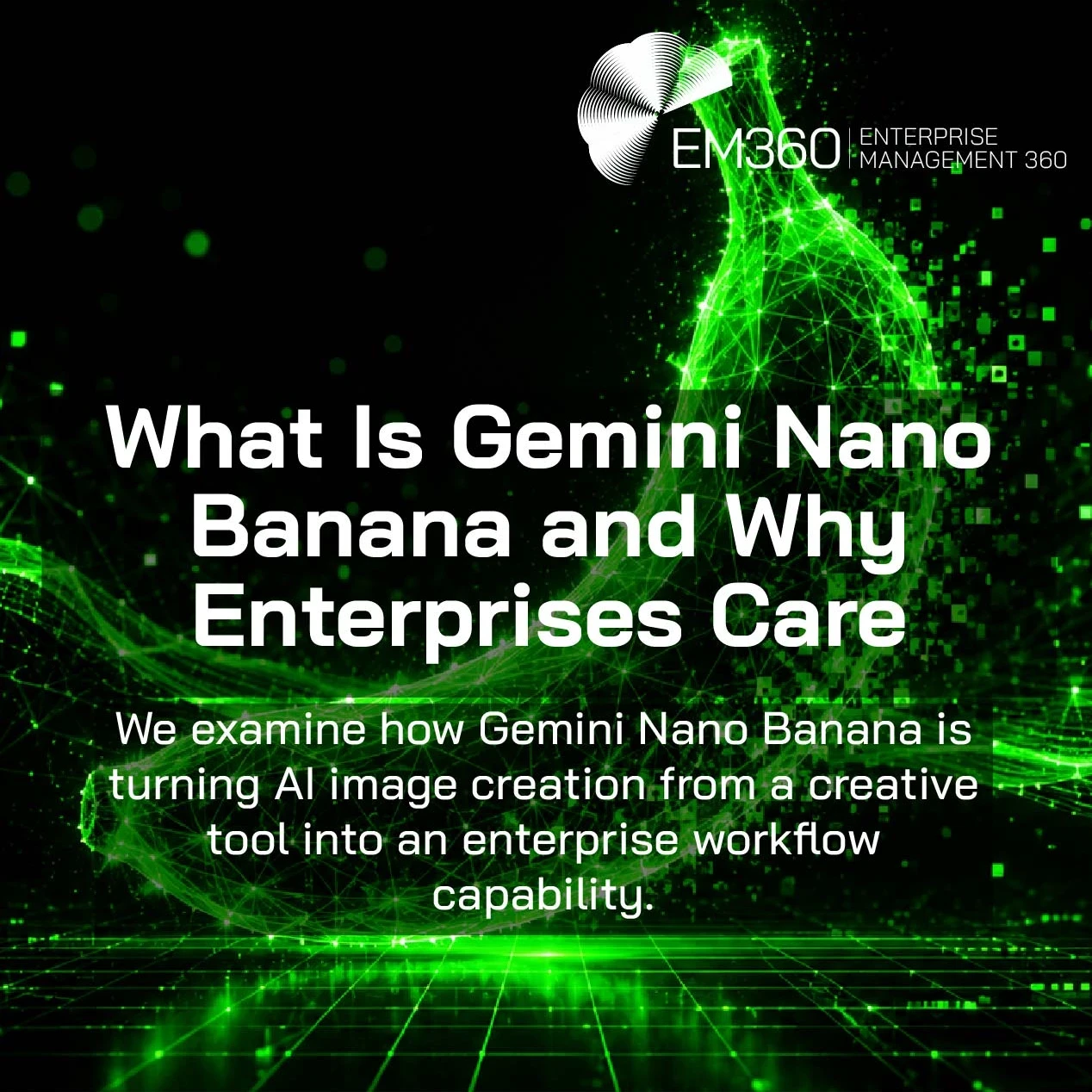 Banner image for article about Google Nano banana