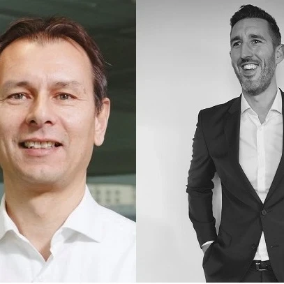 Data and Artificial Intelligence Ambassador for Telefonica, Richard Benjamins, with Director of Group Data Protection for HomeServe, Richard Merrygold.