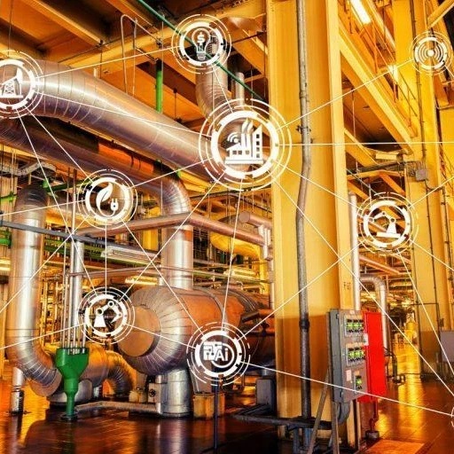 Industrial programmable logic controllers connected within an IIoT environment.