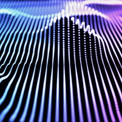 Waves made of colour