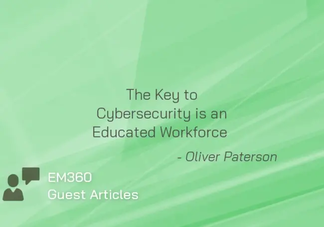 The Key to Cybersecurity is an Educated Workforce