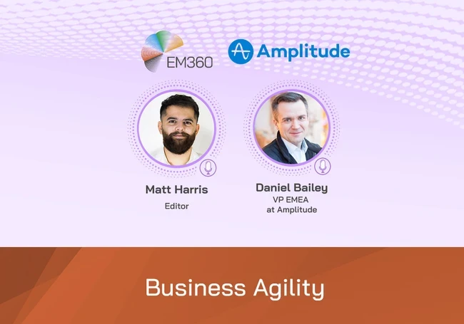 Profile picture of Matt Harris (Editor) and Daniel Bailey, VP EMEA at Amplitude