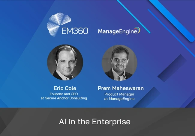 Profile pictures of Eric Cole and Prem Maheswaran