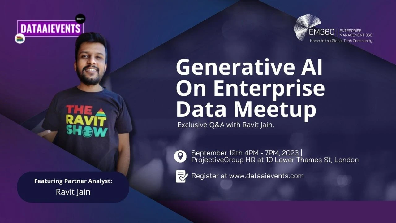 generative AI enterprise data meetup