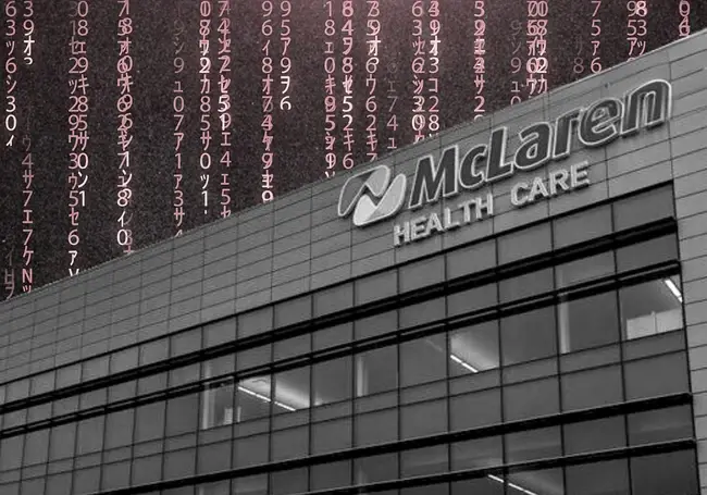 mclaren health care cyber attack