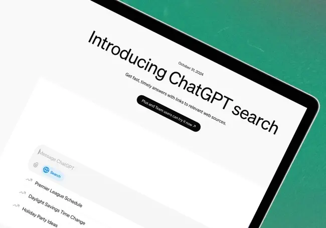 what is chatgpt search?