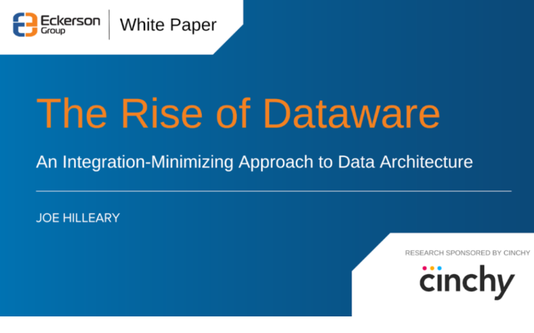 Cinchy: Eckerson Group - The Rise of Dataware