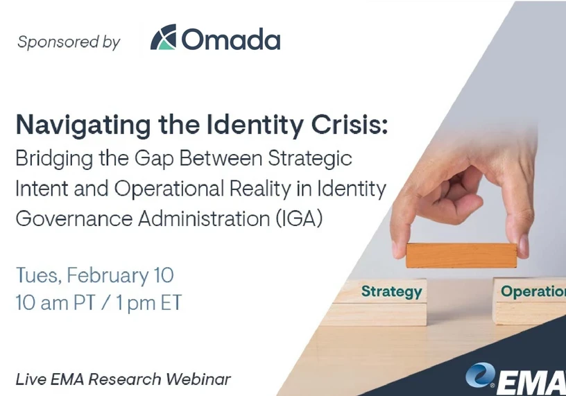 Banner image for EMA's navigating the identity crisis webinar event announcement
