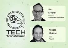 em60tech polyai tech transformed ai agent podcast in cx