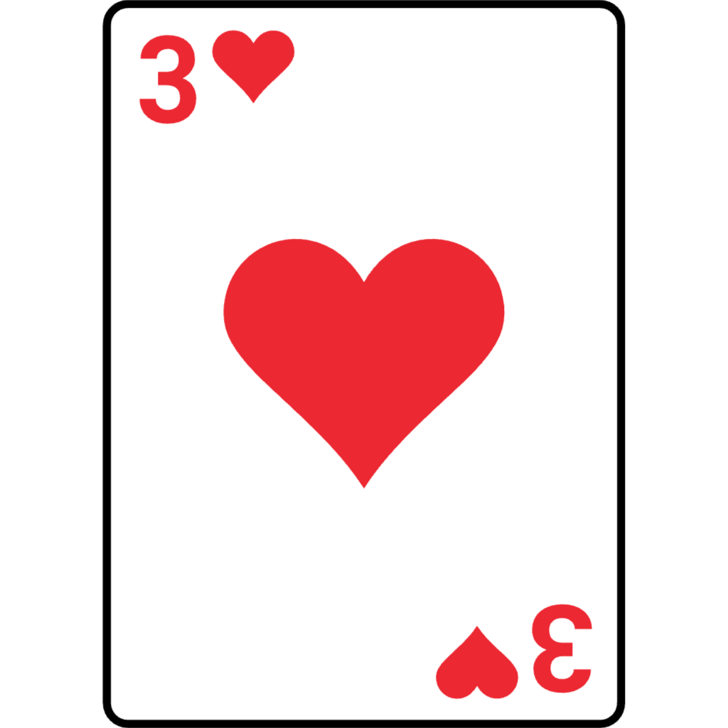 3 of hearts